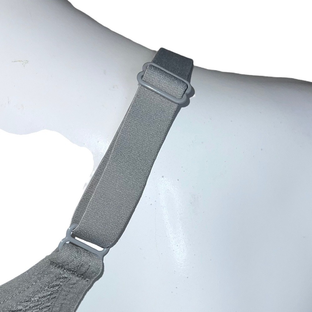 Primark Razor Back Athletic Grey Sports Bra - Picture 6 of 8